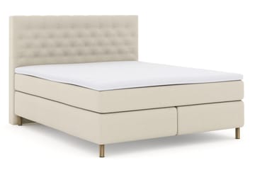 Select No 3 Komplet Sengepakke 180x200 Fast - Beige/Kobber - Møbler - Senge - Komplet sengepakke
