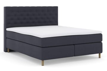 Select No 3 Komplet Sengepakke 180x200 Fast - Blå/Kobber - Møbler - Senge - Komplet sengepakke