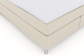 Select No 3 Komplet Sengepakke 180x200 Fast/Medium - Beige/Metal - Møbler - Senge - Komplet sengepakke