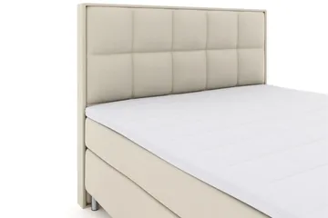 Select No 3 Komplet Sengepakke 180x200 Fast/Medium - Beige/Metal - Møbler - Senge - Komplet sengepakke