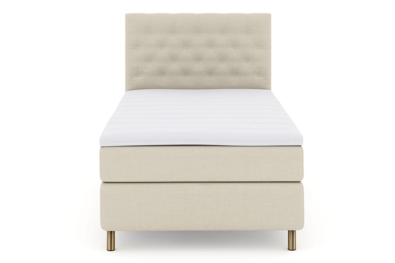 Select No 3 Kontinentalseng 120x200 Medium, Beige/kobber