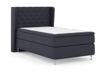 Select No 4 Komplet Sengepakke 120x200 Fast - Blå/Sølv - Møbler - Senge - Komplet sengepakke