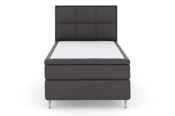 Ternet Sengegavl 120 cm - Mørkegrå