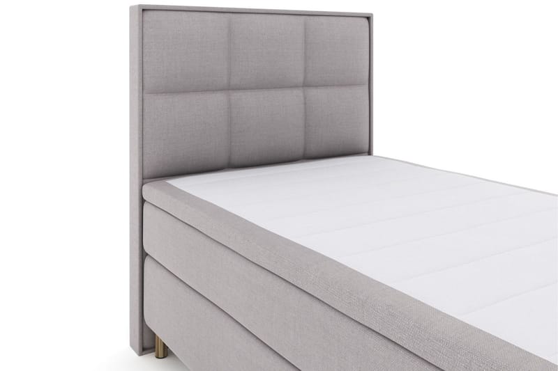 Select No 4 Komplet Sengepakke 120x200 Medium - Lysegrå/Kobber - Møbler - Senge - Komplet sengepakke