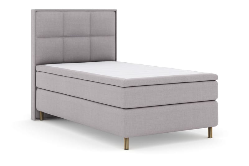 Select No 4 Komplet Sengepakke 120x200 Medium - Lysegrå/Kobber - Møbler - Senge - Komplet sengepakke