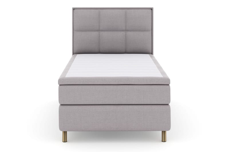 Select No 4 Komplet Sengepakke 120x200 Medium - Lysegrå/Kobber - Møbler - Senge - Komplet sengepakke