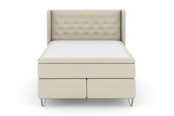 V-formede Metalben - Beige
