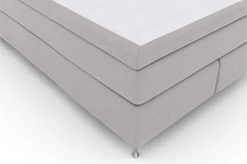Select No 4 Komplet Sengepakke 140x200 Fast/Medium - Lysegrå/Sølv - Møbler - Senge - Komplet sengepakke