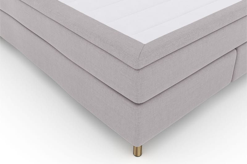 Select No 4 Komplet Sengepakke 160x200 Medium - Lysegrå/Kobber - Møbler - Senge - Komplet sengepakke