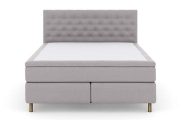 Select No 4 Komplet Sengepakke 160x200 Medium - Lysegrå/Kobber - Møbler - Senge - Komplet sengepakke