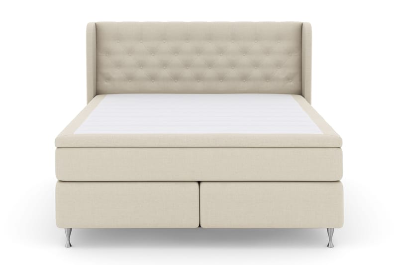 Select No 4 Komplet Sengepakke 180x200 Fast, Beige/Sølv