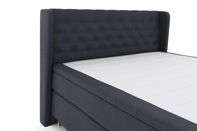 Select No 4 Komplet Sengepakke 180x200 Fast - Blå/Sølv - Møbler - Senge - Komplet sengepakke