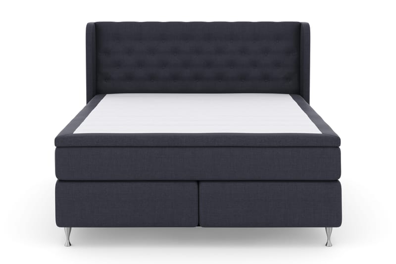 Select No 4 Komplet Sengepakke 180x200 Fast - Blå/Sølv - Møbler - Senge - Komplet sengepakke