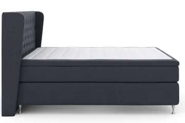 Select No 4 Komplet Sengepakke 180x200 Fast - Blå/Sølv - Møbler - Senge - Komplet sengepakke