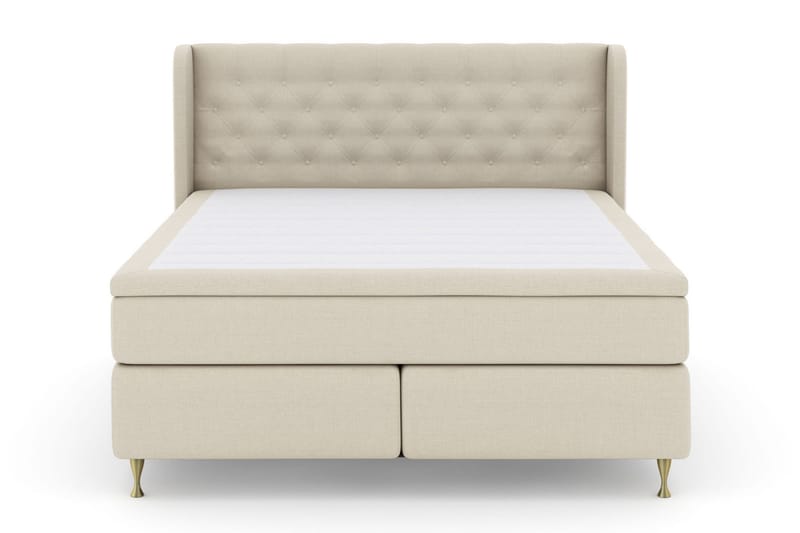 Select No 4 Komplet Sengepakke 180x200 Medium, Beige/Guld