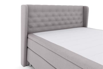 Select No 4 Komplet Sengepakke 180x200 Medium - Lysegrå/Metal - Møbler - Senge - Komplet sengepakke
