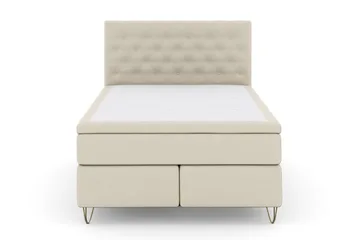 V-formede Metalben - Beige