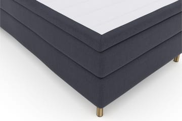 Select No 5 Komplet Sengepakke 120x200 Medium Watergel - Blå/Kobber - Møbler - Senge - Komplet sengepakke