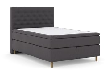 Select No 5 Komplet Sengepakke 140x200 Fast Watergel - Mørkegrå/Kobber - Møbler - Senge - Komplet sengepakke