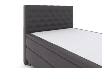 Select No 5 Komplet Sengepakke 140x200 Fast Watergel - Mørkegrå/Kobber - Møbler - Senge - Komplet sengepakke