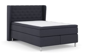 Select No 5 Komplet Sengepakke 140x200 Fast/Medium Latex - Blå/Kobber - Møbler - Senge - Komplet sengepakke