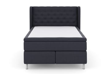 Select No 5 Komplet Sengepakke 140x200 Fast/Medium Watergel - Blå/Metal - Møbler - Senge - Komplet sengepakke