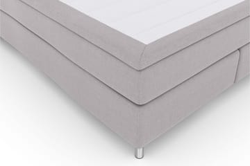 Select No 5 Komplet Sengepakke 160x200 Fast Latex - Lysegrå/Metal - Møbler - Senge - Komplet sengepakke