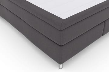 Select No 5 Komplet Sengepakke 180x200 Fast/Medium Latex - Mørkegrå/Metal - Møbler - Senge - Komplet sengepakke