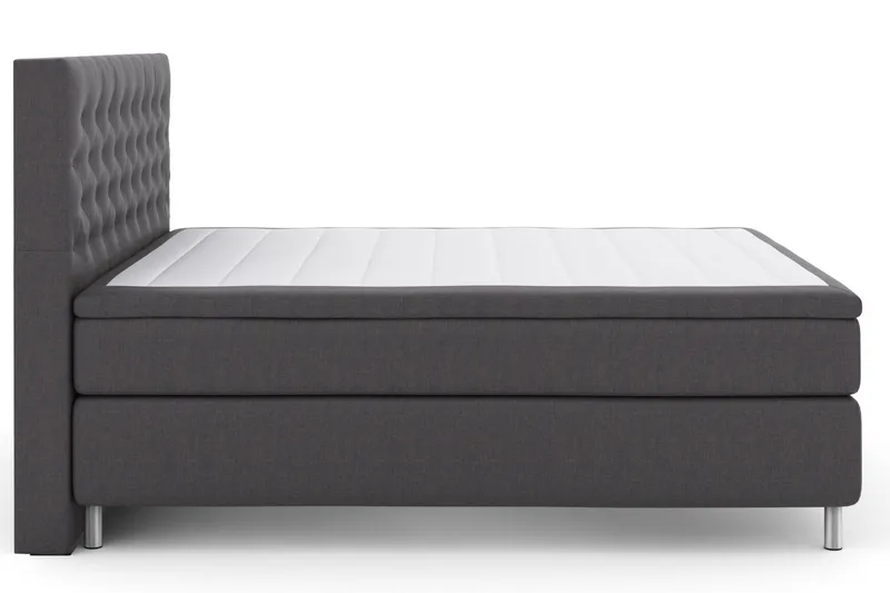 Select No 5 Komplet Sengepakke 180x200 Medium Latex - Mørkegrå metal - Møbler - Senge - Komplet sengepakke