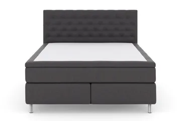 Select No 5 Komplet Sengepakke 180x200 Medium Latex - Mørkegrå metal - Møbler - Senge - Komplet sengepakke
