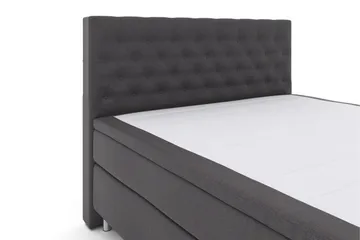 Select No 5 Komplet Sengepakke 180x200 Medium Latex - Mørkegrå metal - Møbler - Senge - Komplet sengepakke