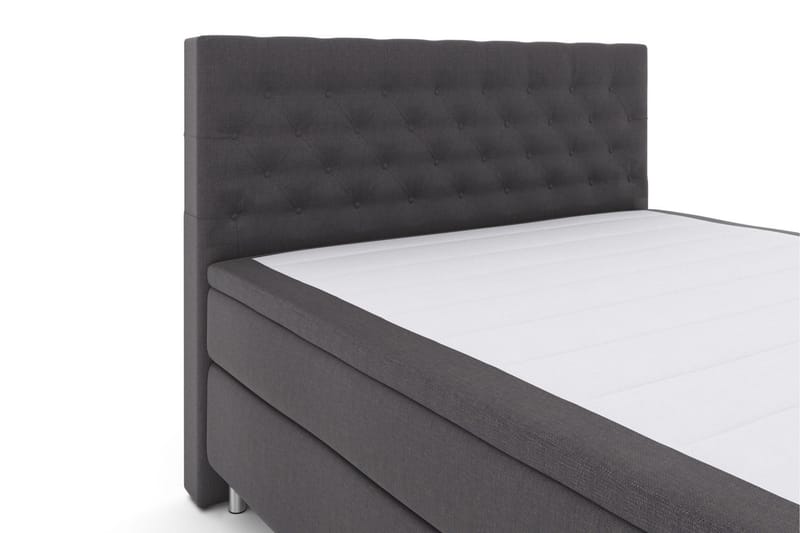 Select No 5 Komplet Sengepakke 180x200 Medium Latex - Mørkegrå metal - Møbler - Senge - Komplet sengepakke