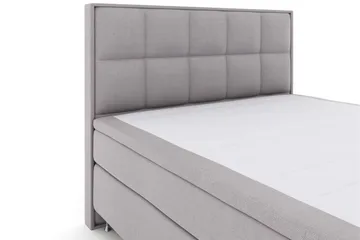 Select No 5 Komplet Sengepakke 210x210 Fast/Medium Latex - Lysegrå/Sølv - Møbler - Senge - Komplet sengepakke