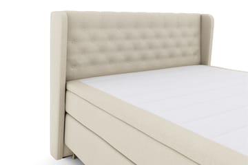 Select No 5 Komplet Sengepakke 210x210 Medium Watergel - Beige/Guld - Møbler - Senge - Komplet sengepakke