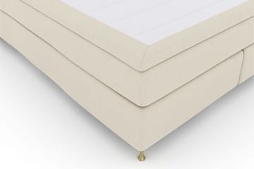 Select No 5 Komplet Sengepakke 210x210 Medium Watergel - Beige/Guld - Møbler - Senge - Komplet sengepakke