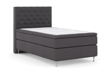 Select No 5 Kontinentalseng 120x200 hård Latex - mørkegrå/sølv - Møbler - Senge - Enkeltsenge