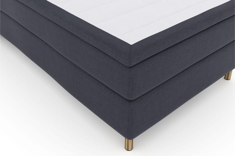 Select No 6 Komplet Sengepakke 120x200 Fast Latex/Memory - Blå/Kobber - Møbler - Senge - Komplet sengepakke