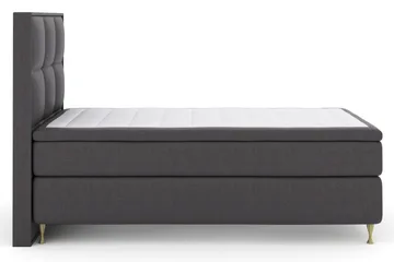 Ternet Sengegavl 120 cm - Mørkegrå