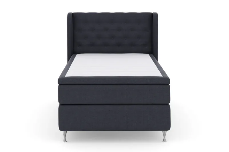 Select No 6 Komplet Sengepakke 120x200 Fast Watergel - Blå/Sølv - Møbler - Senge - Komplet sengepakke