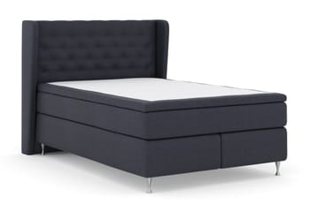 Select No 6 Komplet Sengepakke 140x200 Fast/Medium Watergel - Blå/Sølv - Møbler - Senge - Komplet sengepakke