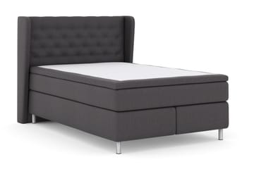 Select No 6 Komplet Sengepakke 140x200 Fast/Medium Watergel - Mørkegrå/Metal - Møbler - Senge - Komplet sengepakke