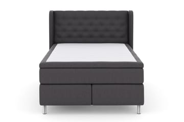 Select No 6 Komplet Sengepakke 140x200 Fast/Medium Watergel - Mørkegrå/Metal - Møbler - Senge - Komplet sengepakke