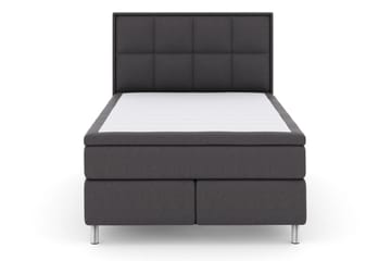 Select No 6 Komplet Sengepakke 140x200 F/M Latex/Memory - Mørkegrå/Metal - Møbler - Senge - Komplet sengepakke