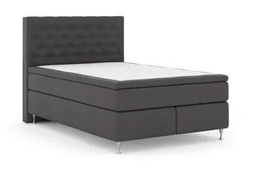 Select No 6 Komplet Sengepakke 140x200 F/M Latex/Memory - Mørkegrå/Sølv - Møbler - Senge - Komplet sengepakke
