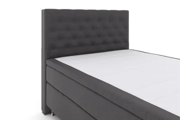 Select No 6 Komplet Sengepakke 140x200 F/M Latex/Memory - Mørkegrå/Sølv - Møbler - Senge - Komplet sengepakke