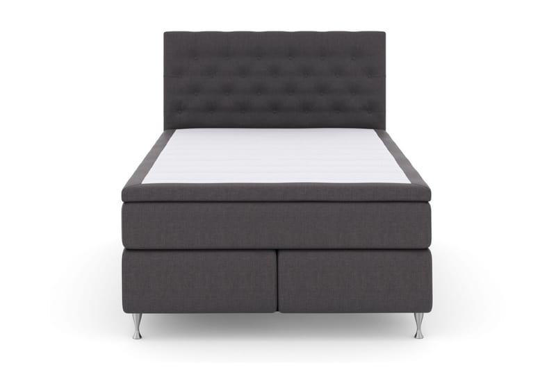 Select No 6 Komplet Sengepakke 140x200 F/M Memory/Pocket, Mørkegrå/Sølv
