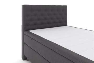 Select No 6 Komplet Sengepakke 140x200 F/M Memory/Pocket - Mørkegrå/Sølv - Møbler - Senge - Komplet sengepakke