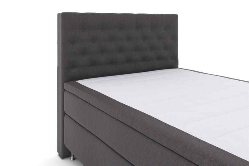 Select No 6 Komplet Sengepakke 140x200 Medium Latex/Memory - Mørkegrå/Sølv - Møbler - Senge - Komplet sengepakke