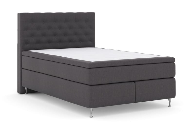 Select No 6 Komplet Sengepakke 140x200 Medium Latex/Memory - Mørkegrå/Sølv - Møbler - Senge - Komplet sengepakke
