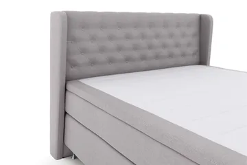 Select No 6 Komplet Sengepakke 160x200 Fast Watergel - Lysegrå/Sølv - Møbler - Senge - Komplet sengepakke